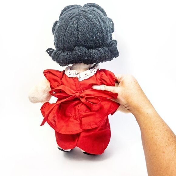 VTG Set Plush Peanuts Gang Lucy and Peppermint Patty 1980’s - Picture 4 of 13